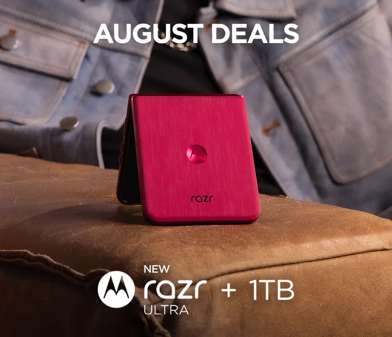 August Deals - new razr ultra + 1TB