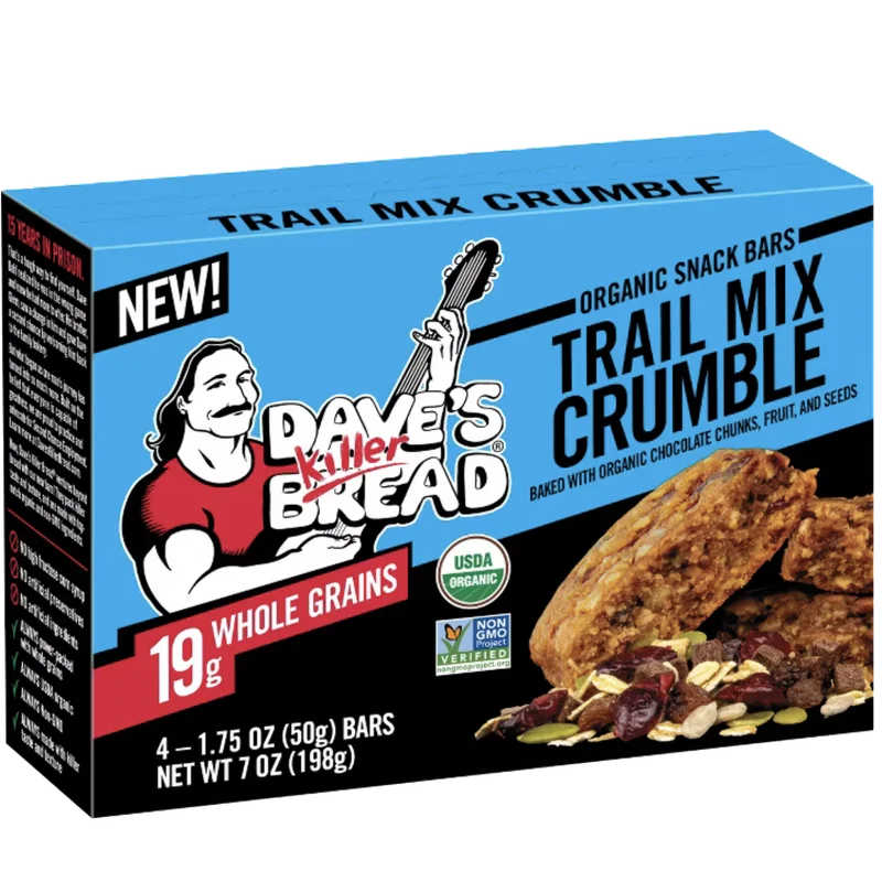 Image of Dave's Killer Bread Organic Trail Mix Crumble Bar