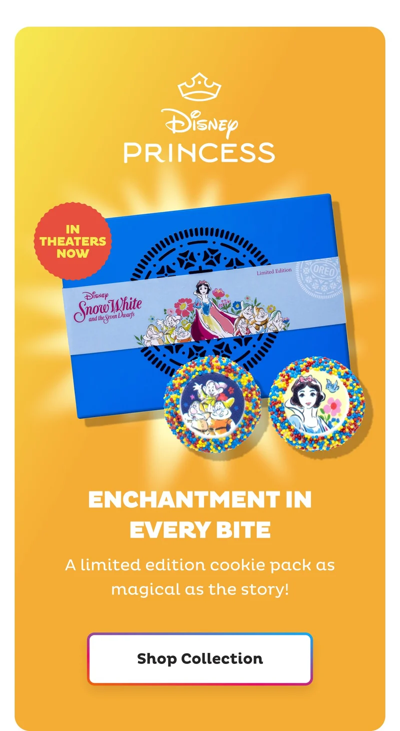 Free Ground Shipping on Disney Snow White Celebration's Cookies
