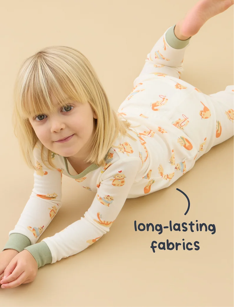 Cat Nap Pajama Set