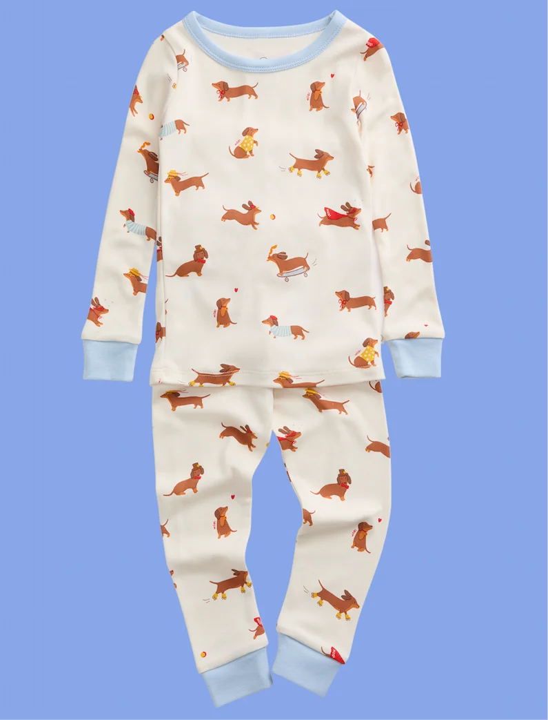 Sausage Dog Pajama Set
