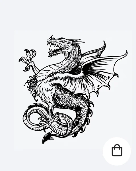 Bloodclaw Dragon Tattoo