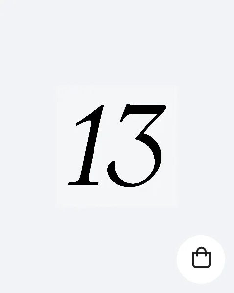 Thirteen is the charm tattoo