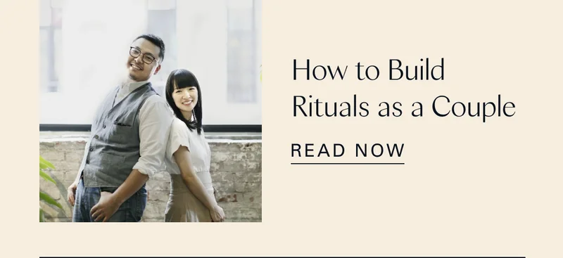 How to Build Rituals as a Couple