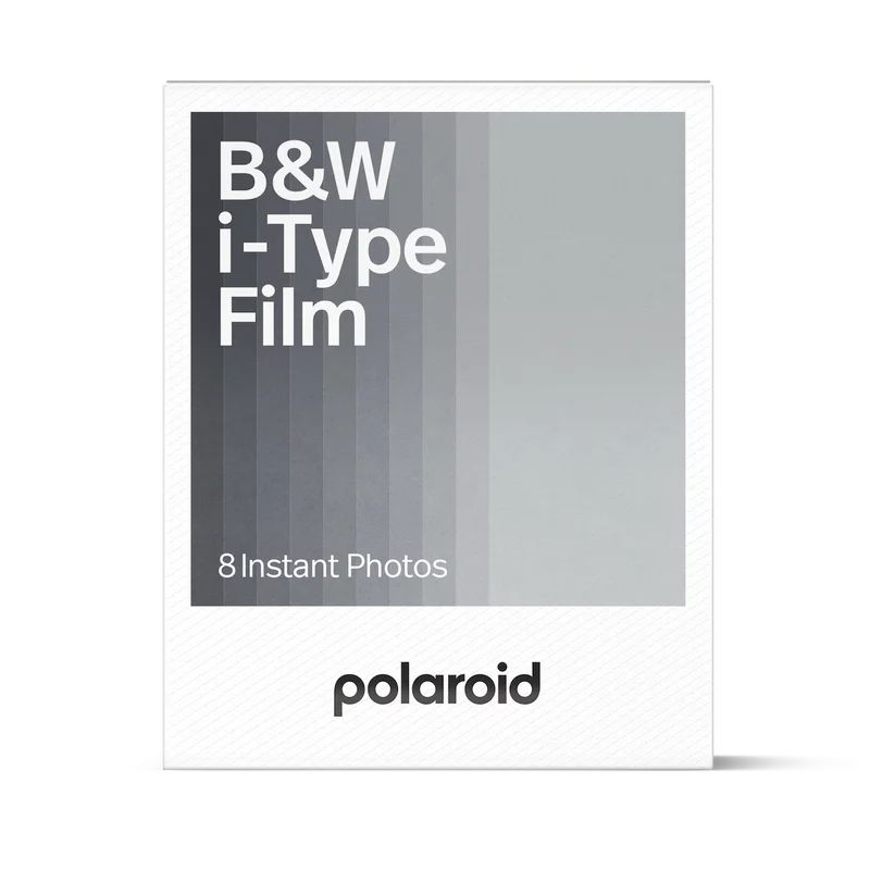 Pack of Polaroid black & white i-Type film
