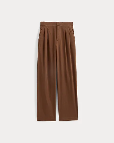 Image | Pull-On Easy Trouser | Toffee