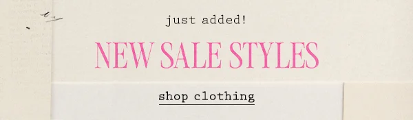 New Sale Styles Shop Clothing