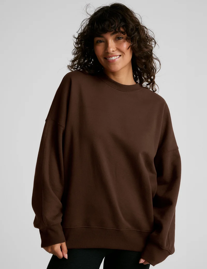 Image of LuxeFleece Oversized Sweatshirt