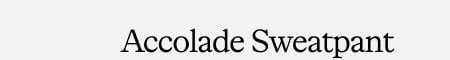 Accolade sweatpant AHG