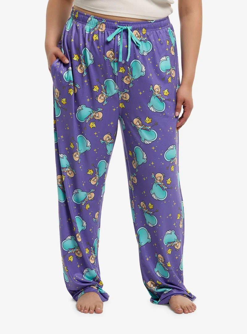 Super Mario Bros. Princess Rosalina Pajama Pants Plus Size