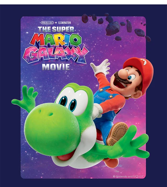 Nintendo. Illumination. The Super Mario Galaxy Movie