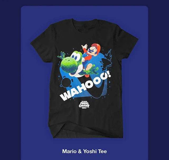 The Super Mario Galaxy Movie Merch