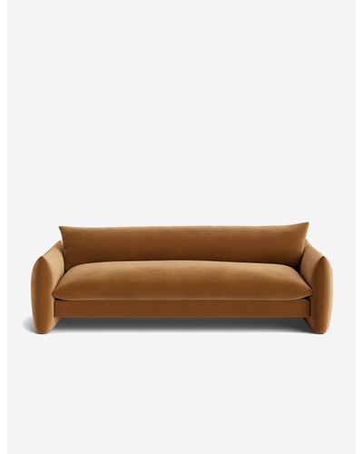 Banks Sofa - Taupe Performance Velvet / 96"W