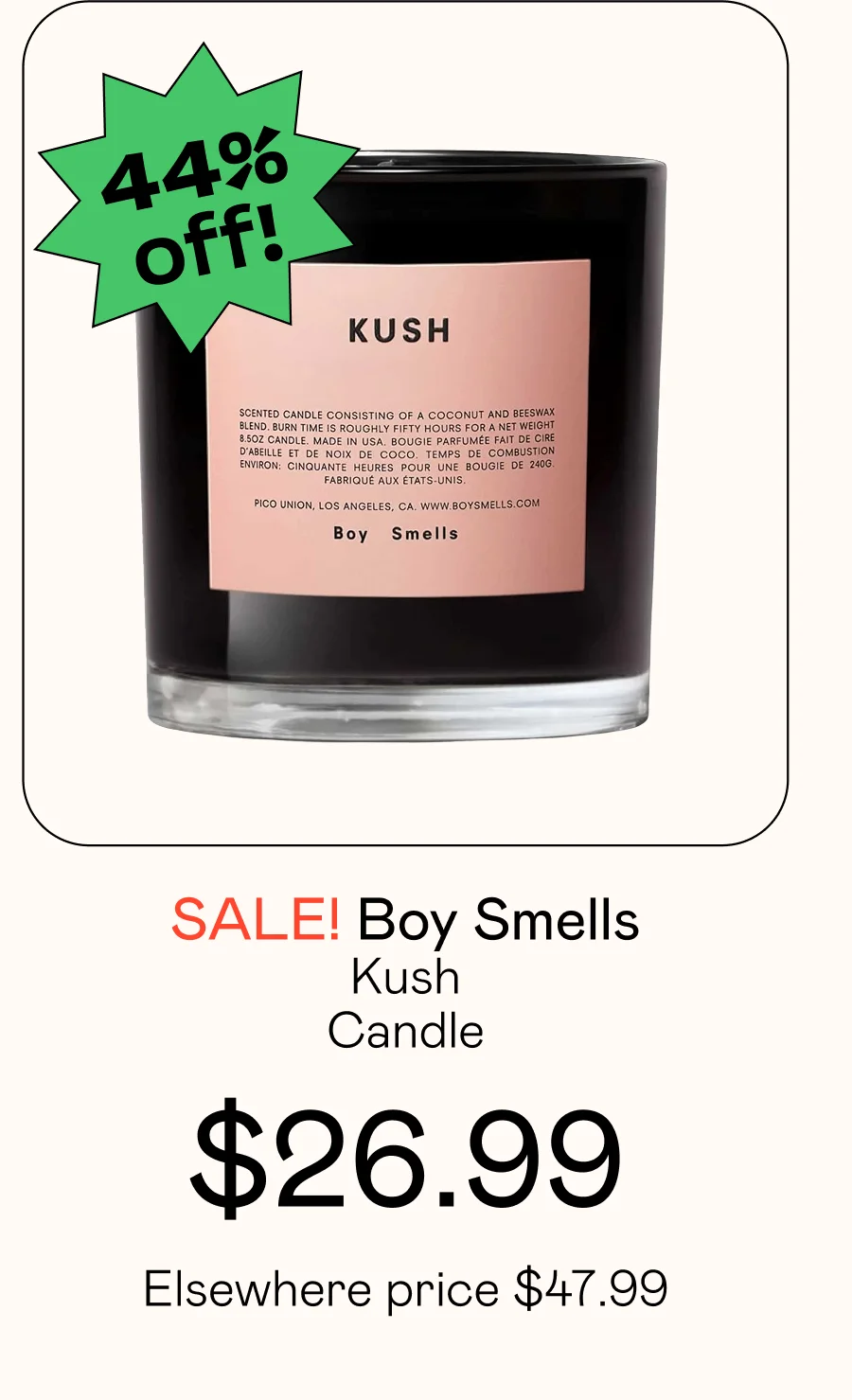 Kush Candle