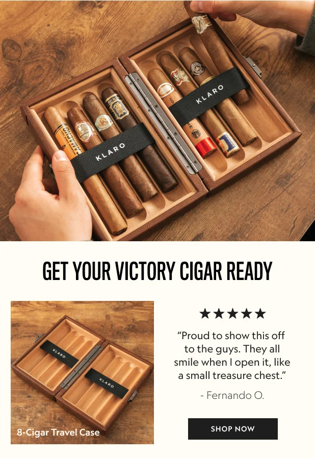 Maxwell 8-Cigar Travel Case