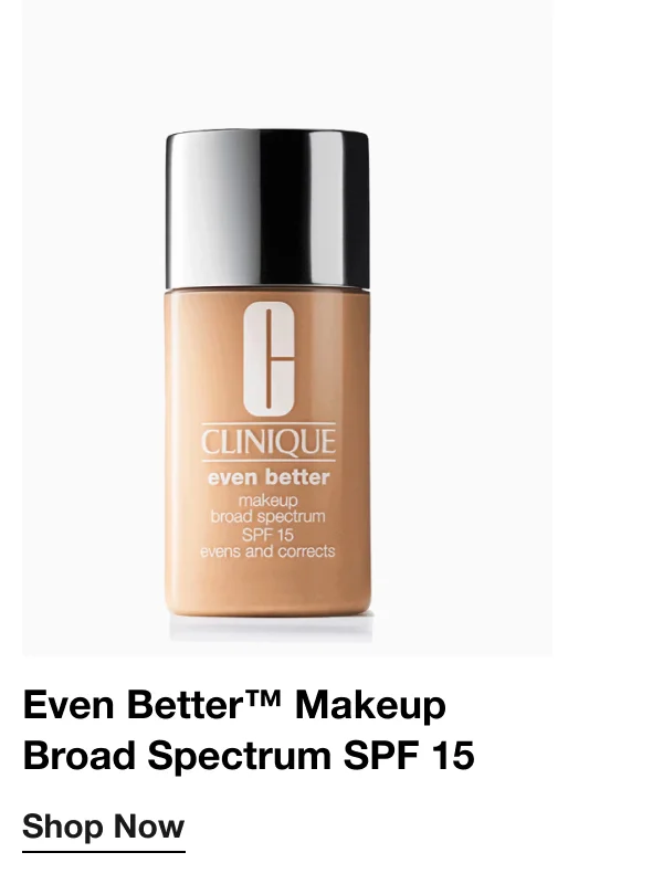 Even Better™ Makeup Broad Spectrum SPF 15 | Shop Now