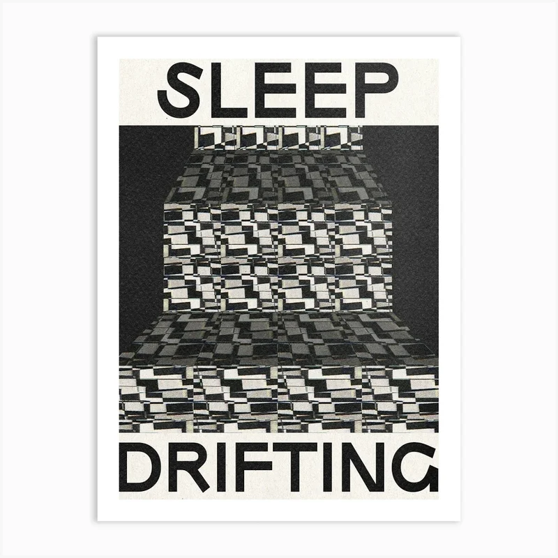 Image of Sleepy D Bedroom Art Print