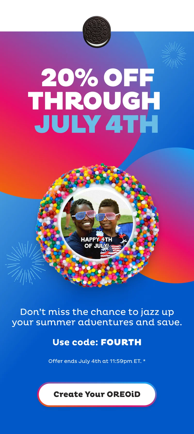 Shop 20% Off OREOiD Through July 4th!