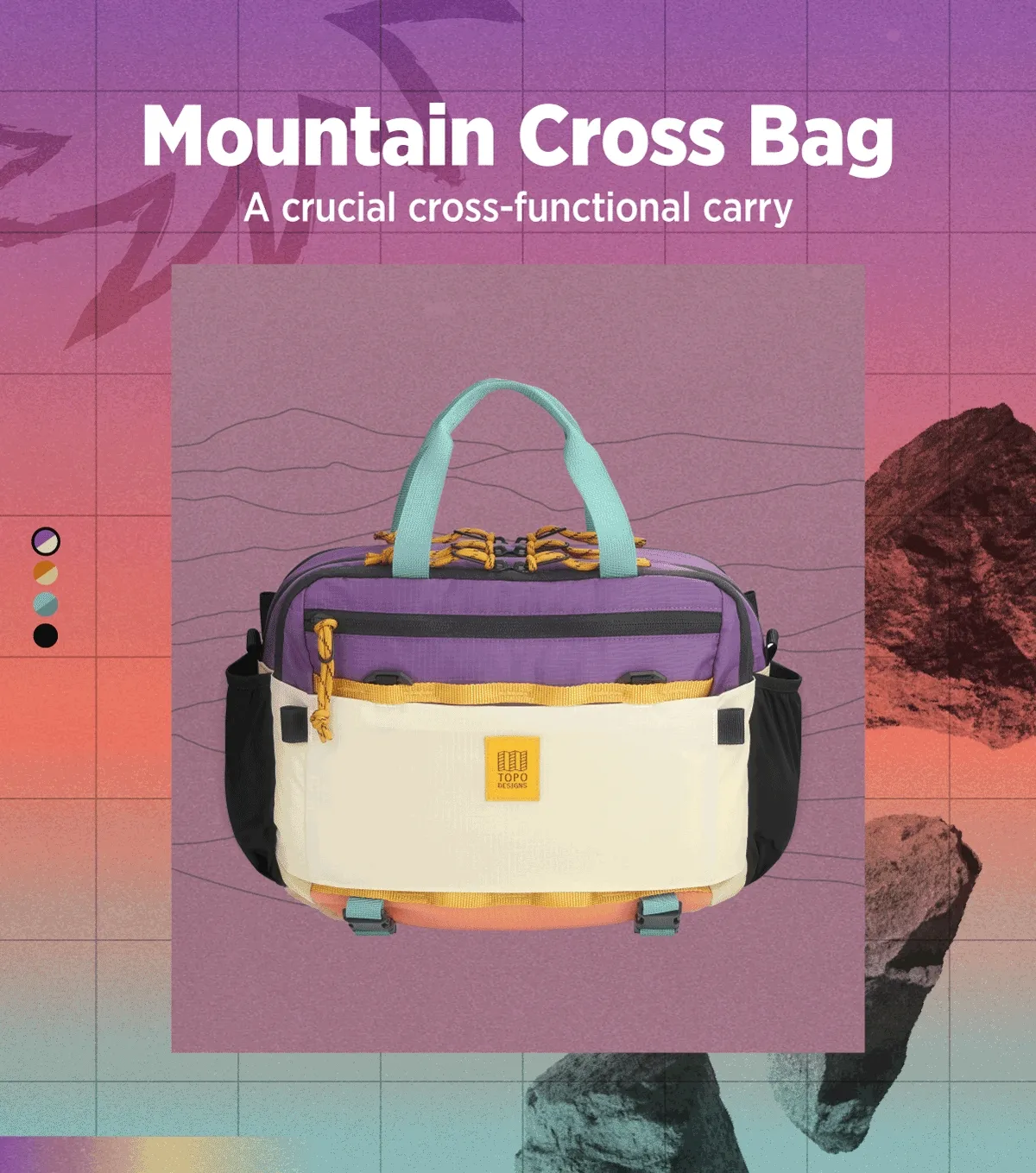 Mountain Cross Bag - New Colors