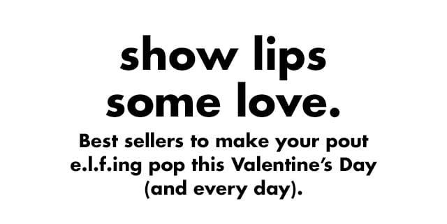 Best sellers to make your pout e.l.f.ing pop