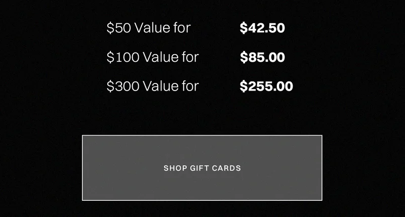Gift Card