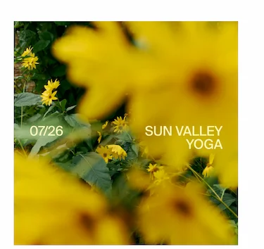 RSVP to Sun Valley Yoga