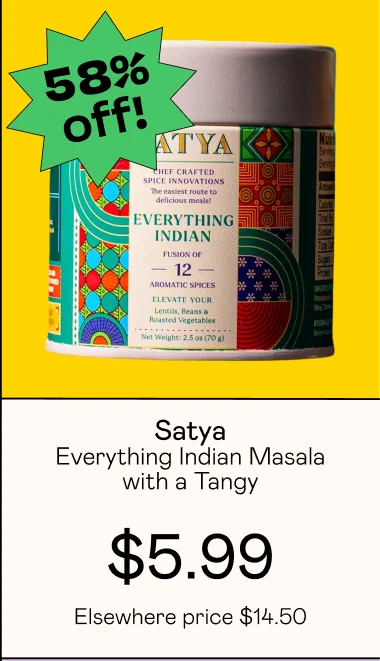 Everything Indian Masala with a Tangy