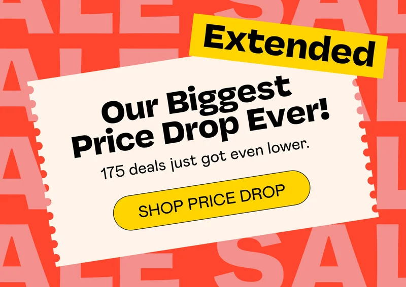 EXTENDED Our Biggest Price Drop Ever! - Shop Price Drop