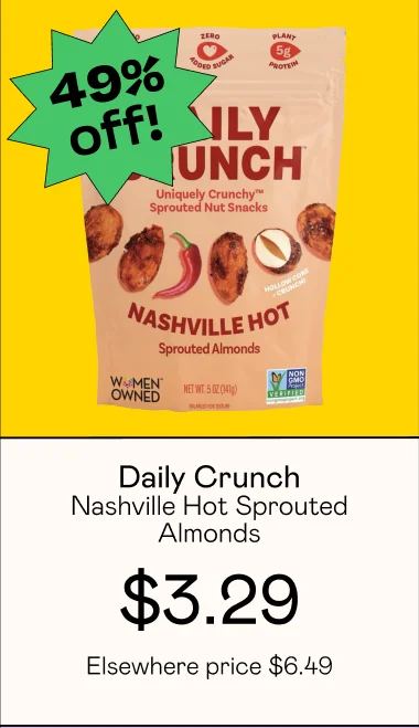 Nashville Hot Sprouted Almonds
