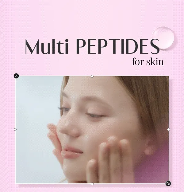 Multi peptides for skin