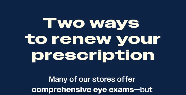 Comprehensive eye exams Comprehensive eye exams