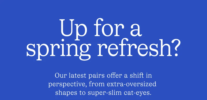 Up for a spring refresh?
