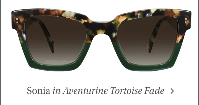 Sonia in Aventurine Tortoise Fade