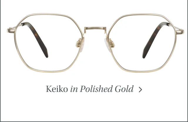 Keiko in Polished Gold