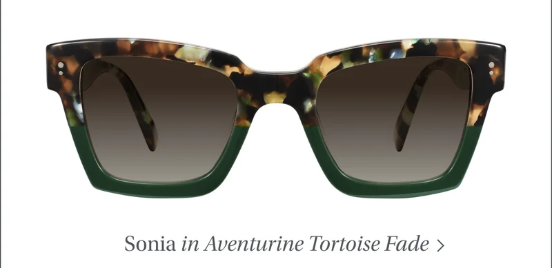 Sonia in Aventurine Tortoise Fade