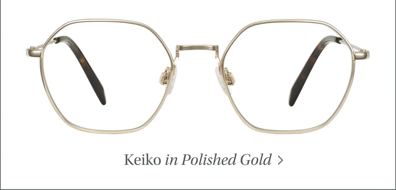 Keiko in Polished Gold