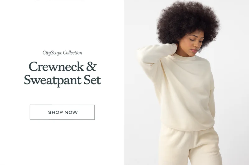 Crewneck & Sweatpant Cityscape Set: Shop Now!