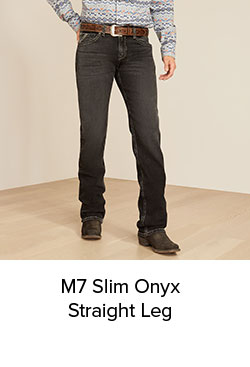M7 Slim Onyx Straight Leg