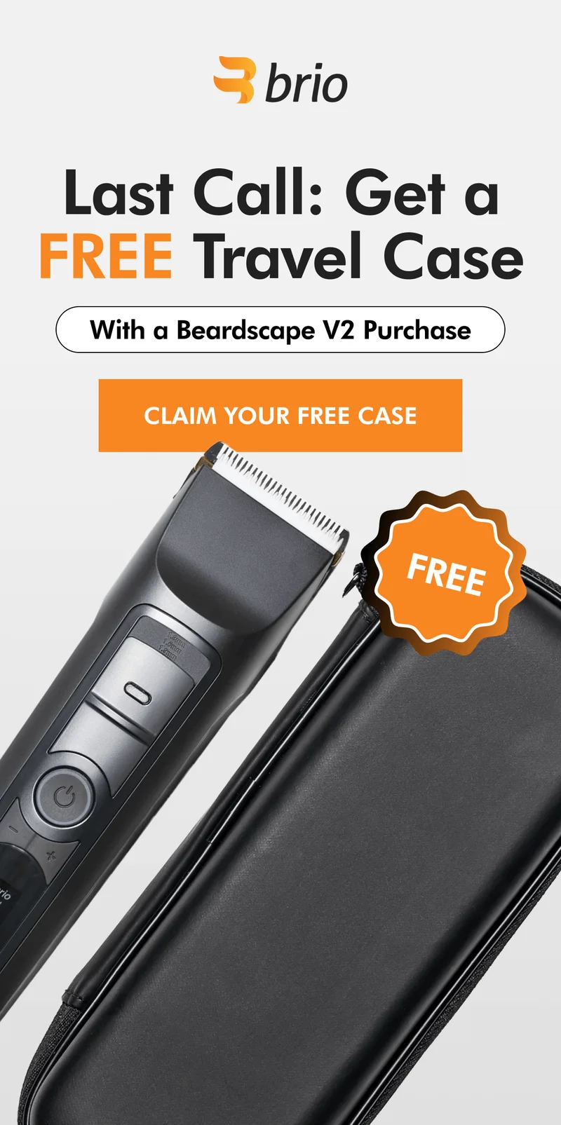 Get a FREE Travel Case with a Beardscape V2!