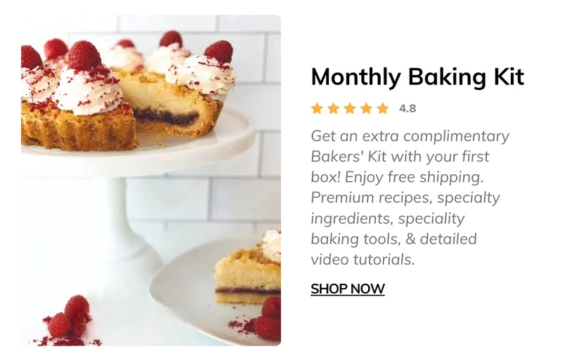 Monthly Baking Kit - Elevate Your Bake