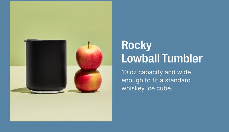 Rocky Lowball Tumbler