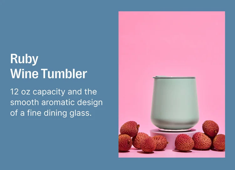 Ruby Wine Tumbler