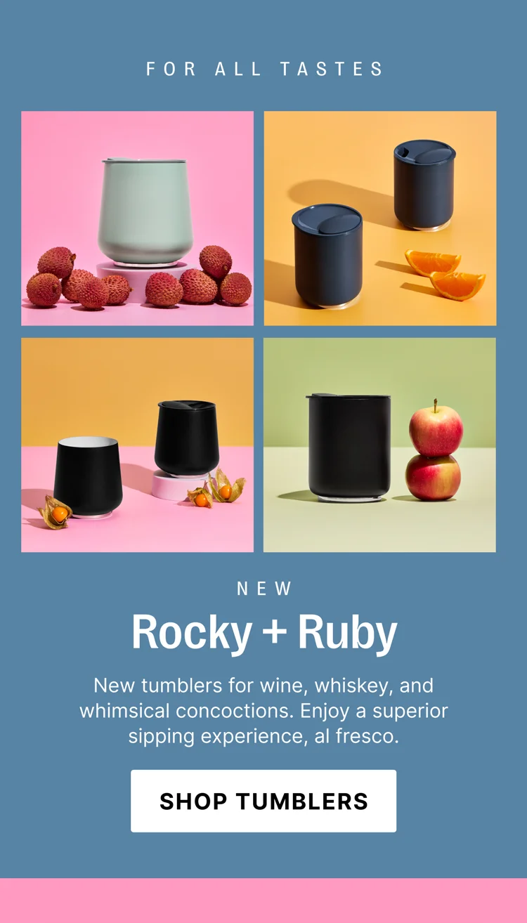 New Rocky + Ruby: Shop Tumblers