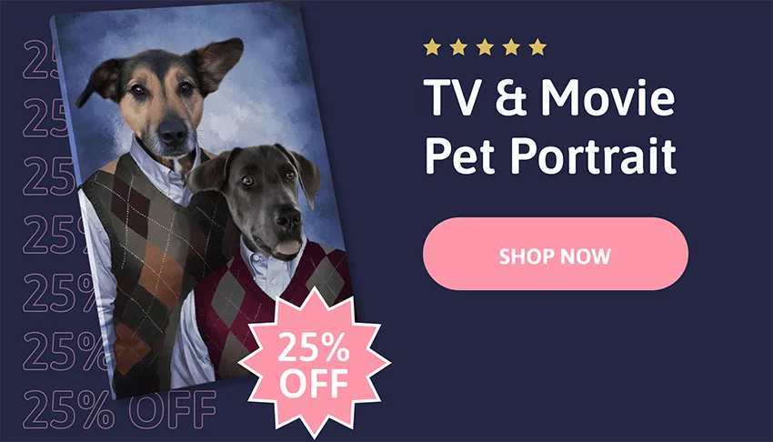 TV & Movie Pet Portrait
