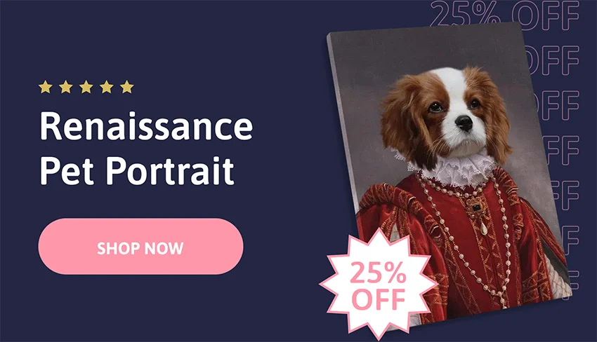 Renaissance Pet Portrait