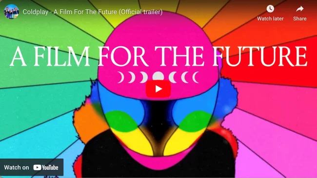 Coldplay - A Film For The Future Video Image