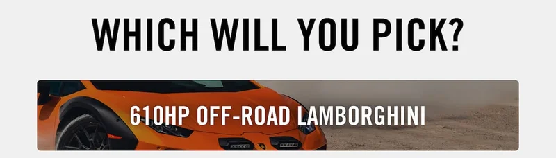 610HP Off-Road Lamborghini