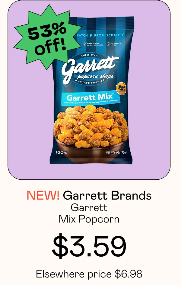 Garrett Mix Popcorn