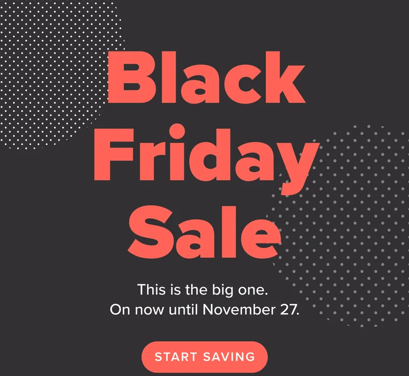 Article's Black Friday Sale - the big one starts now. Only until November 27th. Shop now.