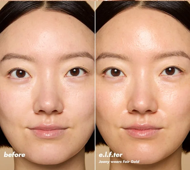 before and e.l.f.ter